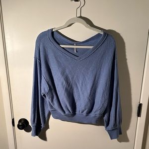 Free People V-Neck Cashmere Sweater